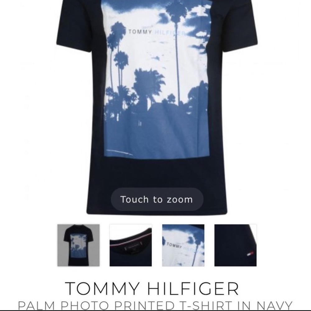 Tommy Hilfiger T-shirt-original tags removed delabelled.Size-S (38in upto 42) - Picture 5 of 5